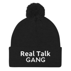 “R-T-G Pom Pom” Knit Cap