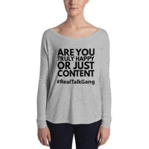 “Are You” Ladies’ Long Sleeve Tee