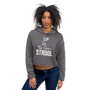 “Grand STRGgL” Crop Hoodie